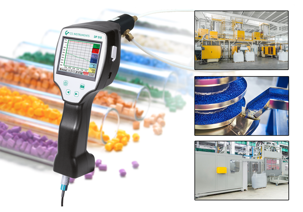 Dew point monitoring in plastic granulate dryers | CS INSTRUMENTS