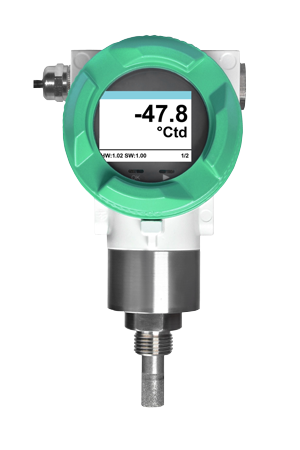 FA 550 - senzor za merjenje točke rosišča za stisnjen zrak in druge pline, uporaben pri zahtevnih industrijskih pogojih