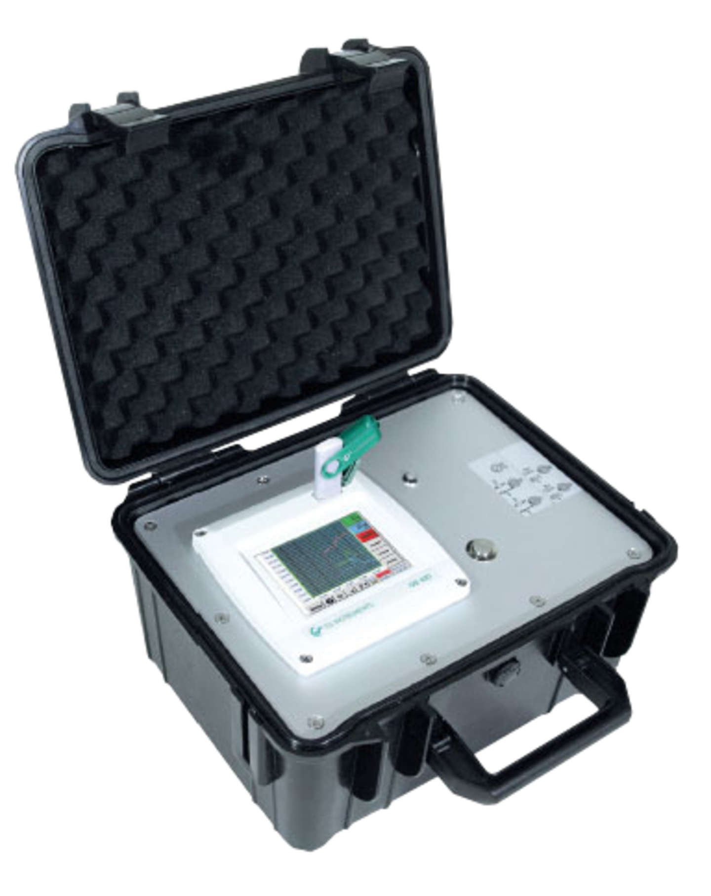 Affordable mobile chart recorder in a case DS 400 mobile