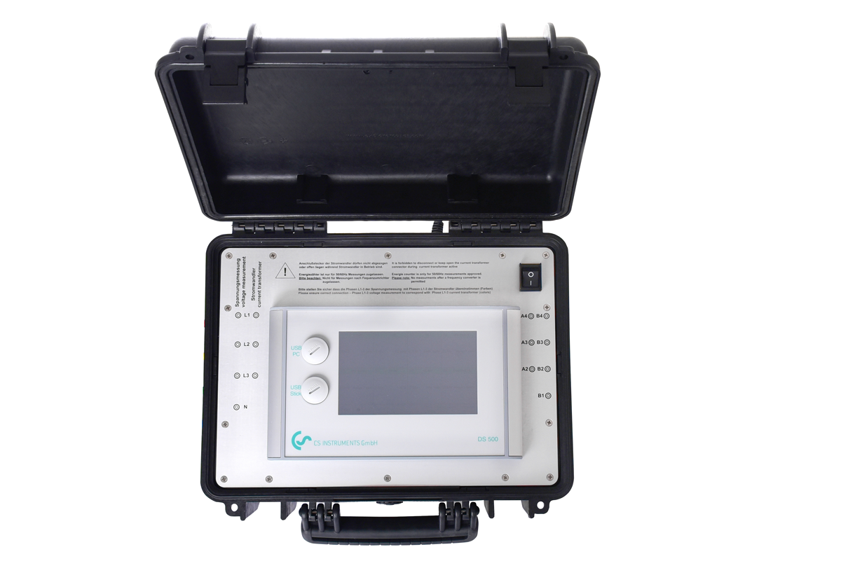 Data logger for analysis of air compressors - DS 500 PM from CS INSTRUMENTS