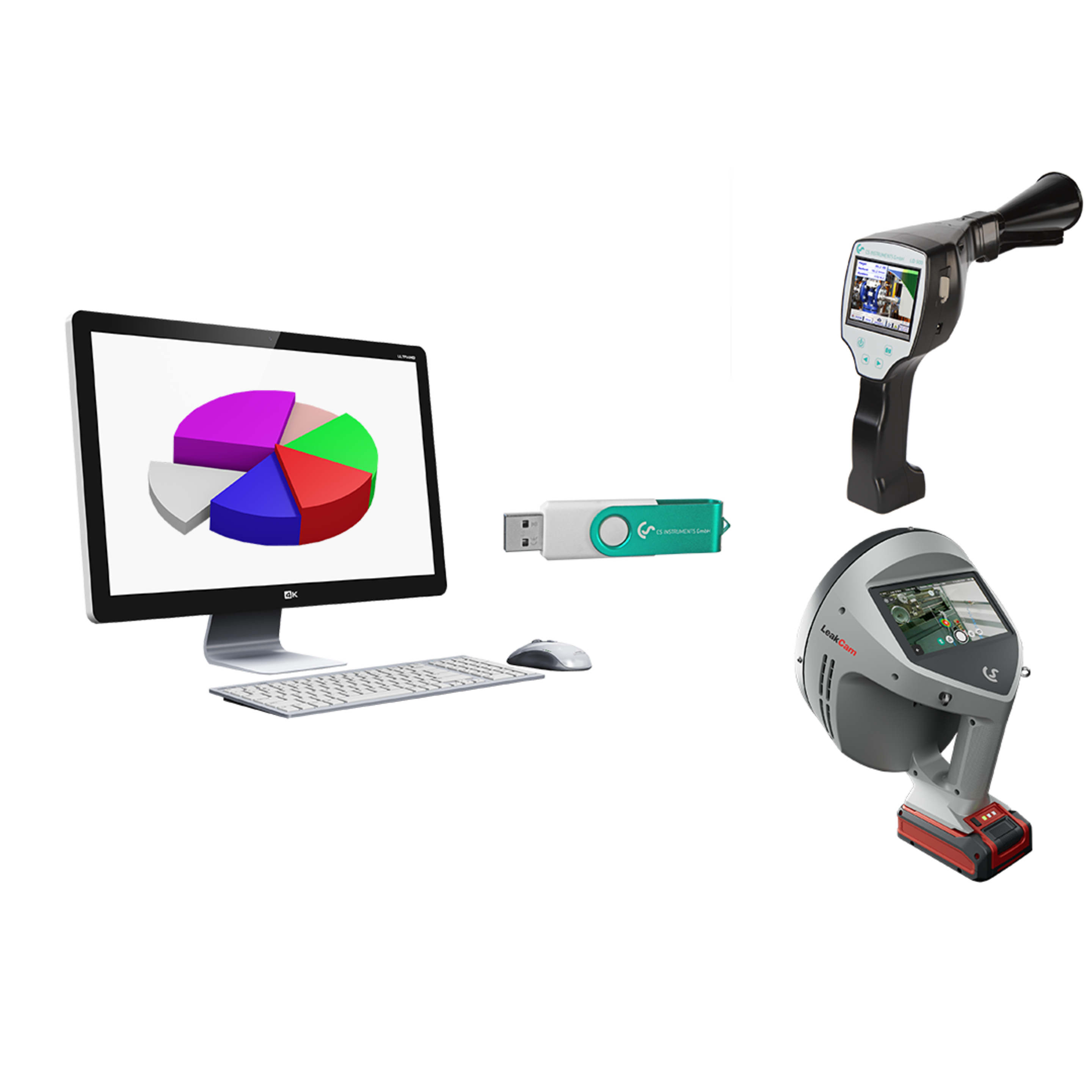 CS Leak Reporter Software V2 - for LD 500 and LD 510 | CS INSTRUMENTS
