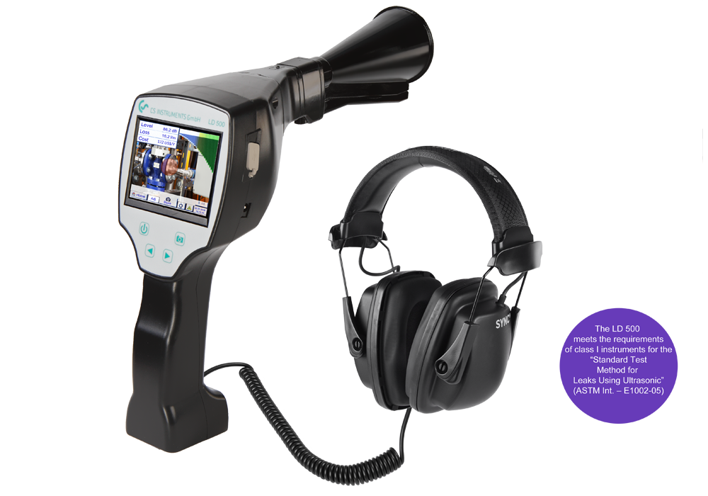 LD 500 - Detector de vazamento para cálculo de vazamento