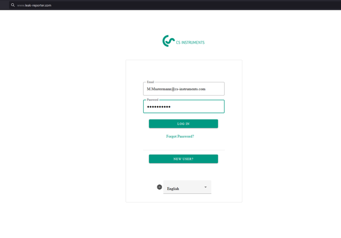 Интерфейс: Вход в систему с помощью URL