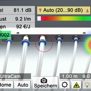 Entwickelt für die Lecksuche in der Druckluft!