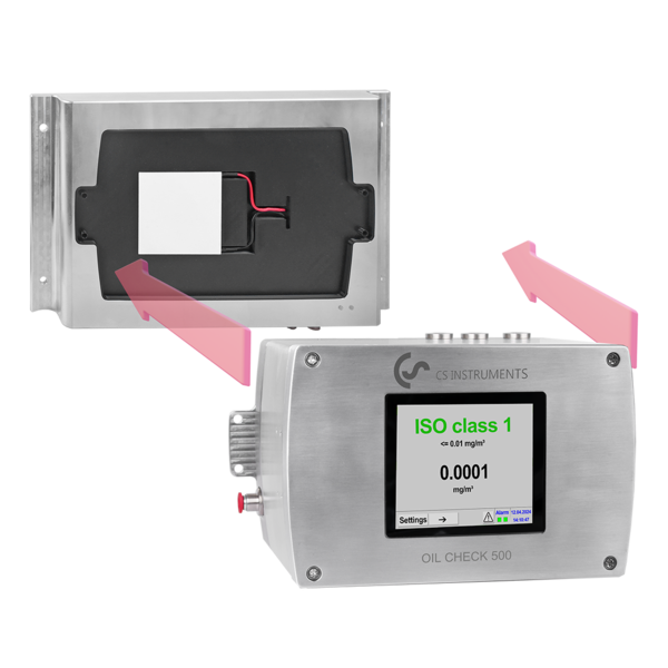OIL CHECK 500 - Residual oil content measurement Compressed air and ...