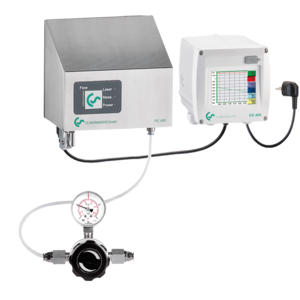 Particle counter PC 400 according to ISO 8573