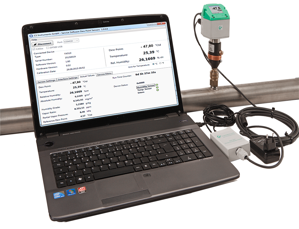 CS Service Software - FA 5xx dew point sensors