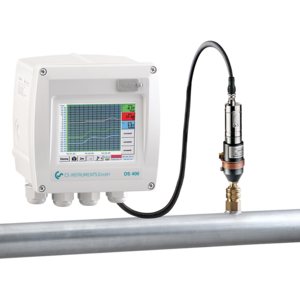 Stationary dew point measurement in compressed air systems with DS 400 - dew point set