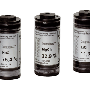 Control and calibration set for dew point sensors