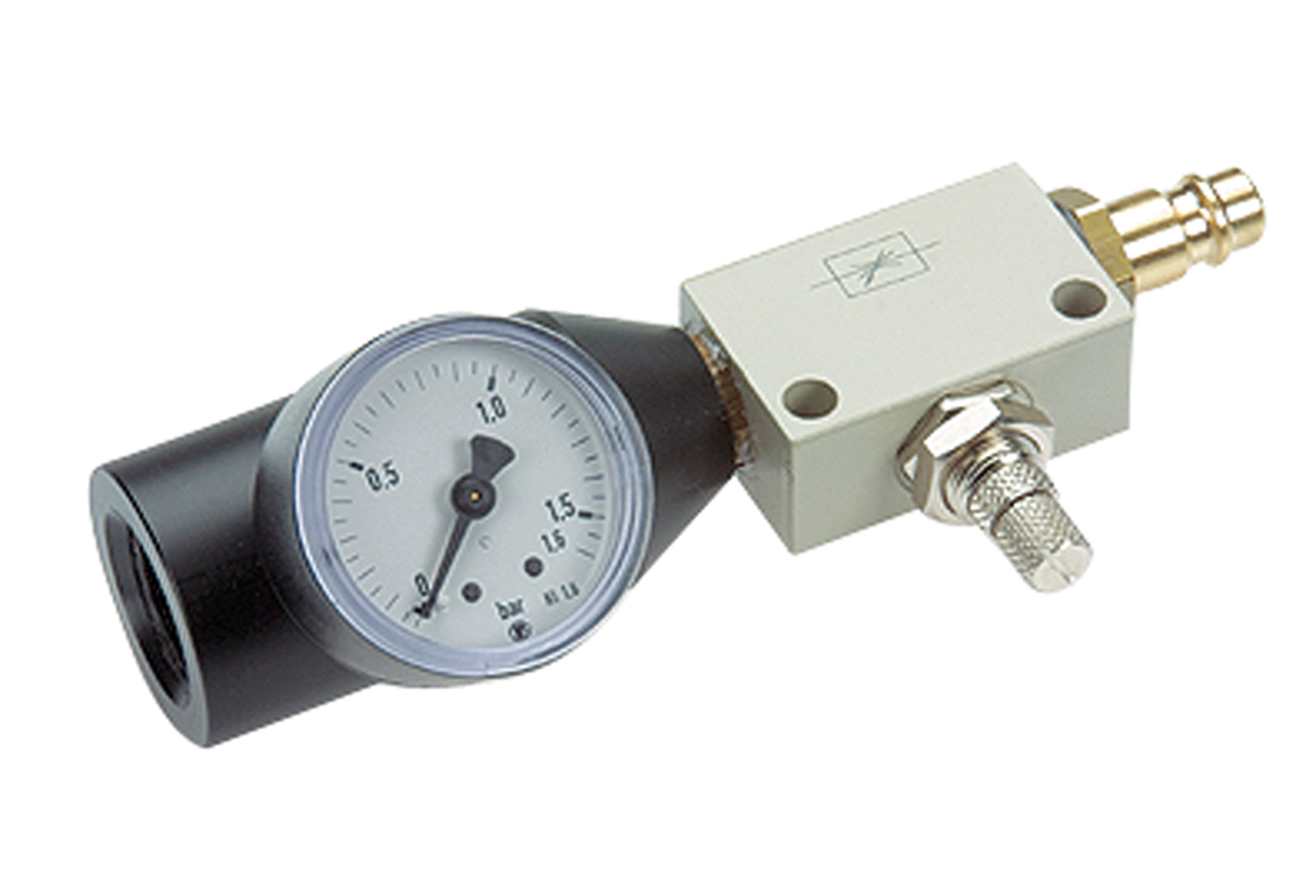 Measuring chamber for atmospheric dew point