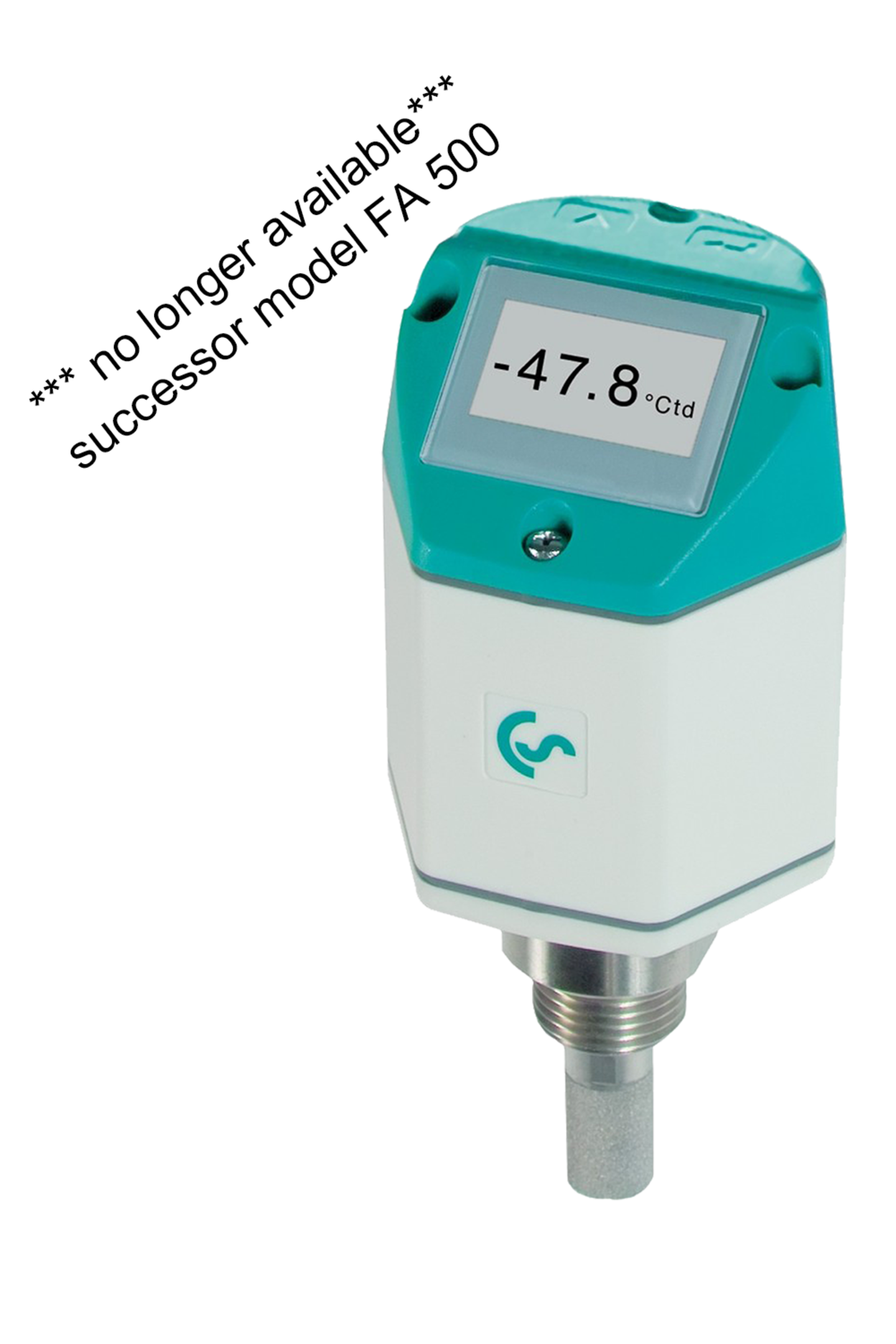 Dew point sensor FA 400 with integrated display and alarm relay