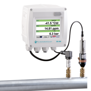 Dew point monitoring for medical compressed air