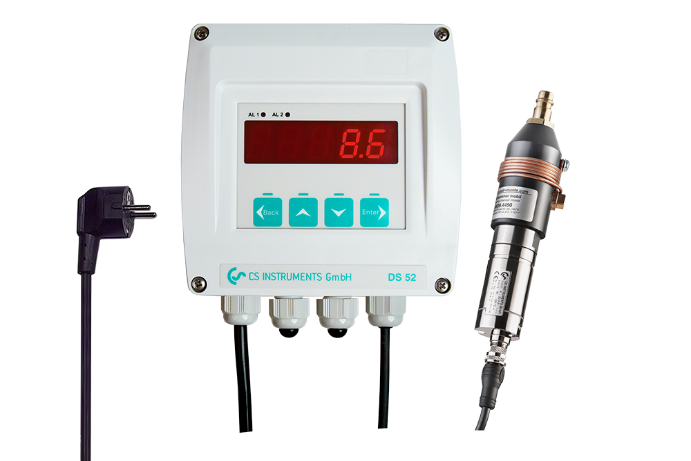 Dew point measurement DS 52-set for refrigeration dryers