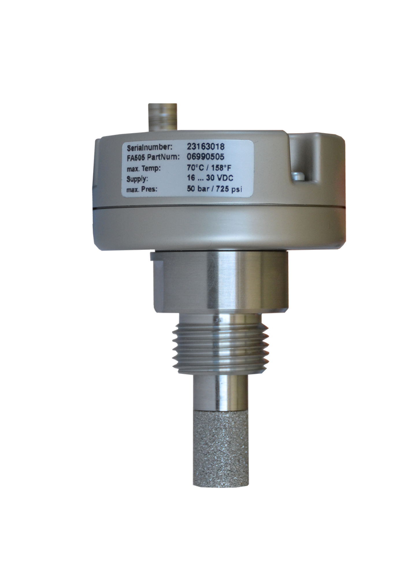 Dew point sensor for OEM applications for typical use in desiccant dryers -80°...20°Ctd