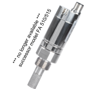 FA 410 - senzor za merjenje točke rosišča za nadziranje membranskih in adsorpcijskih sušilnikov