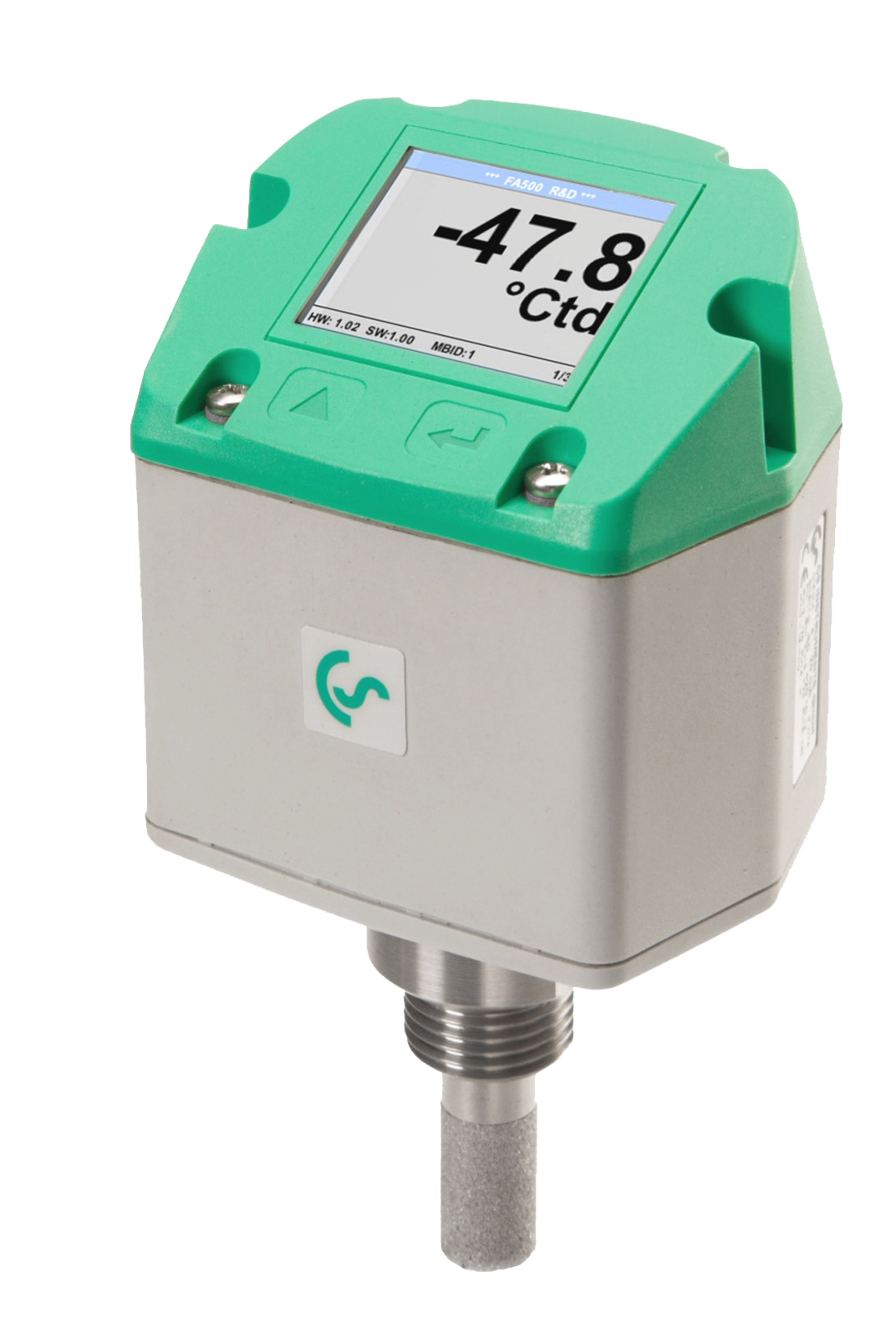 Dew point sensor with display and alarm relay - FA 500 | CS INSTRUMENTS