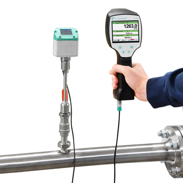 Portable flow meter with integrated data logger - PI 500 | CS INSTRUMENTS