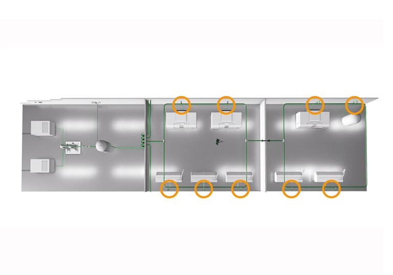 VA 525 - Compact Inline flow meter | CS INSTRUMENTS