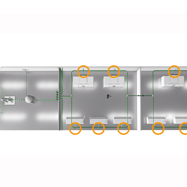 VA 525 - Compact Inline flow meter | CS INSTRUMENTS