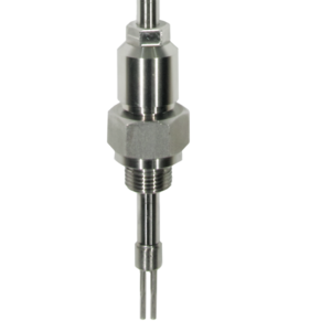 Stainless steel pressure tight sensor tip