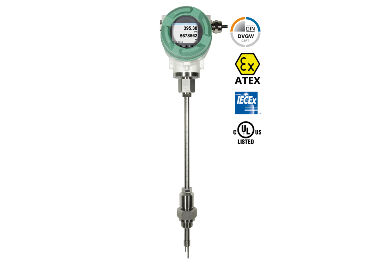 DVGW approval and explosion protection with Ex or ATEX certificate