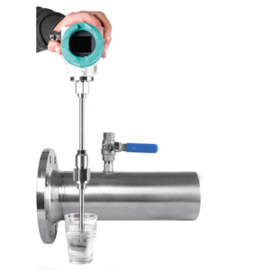 Ongecompliceerde reiniging van de VA 550 flowmeter