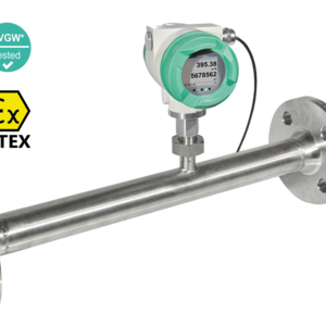 VA 570 - Thermische massaflowmeter met geïntegreerde RVS meetbuis en ATEX- en DVGW-goedkeuring