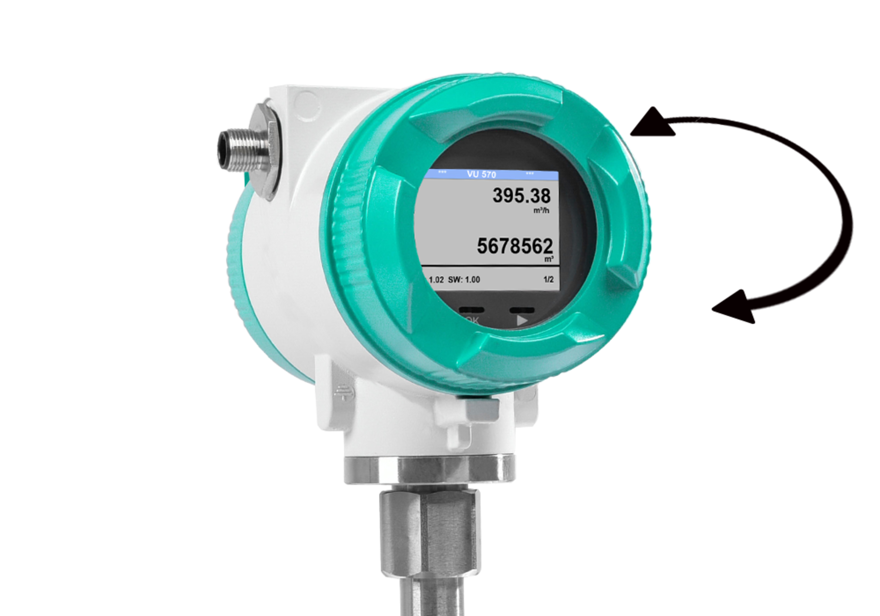 VU 570 - Vortex Ultrasonic Flow Sensor | CS INSTRUMENTS