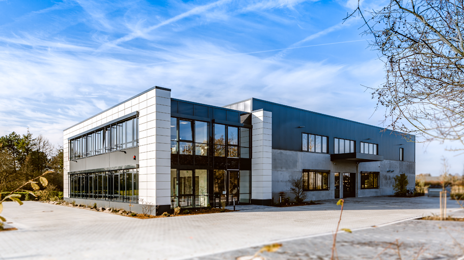 Il nuovo edificio di CS Instruments presso la sede Nord (Harrislee)