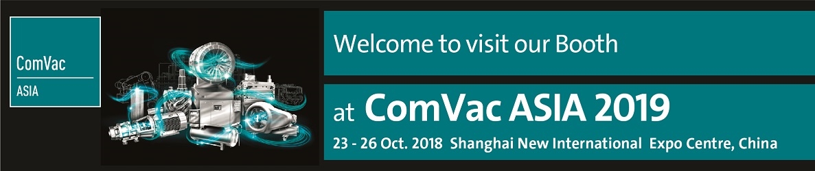 Visit our professionals for measuring systems in the field of compressed air and industrial gas at the ComVac 2019 in Shanghai - China