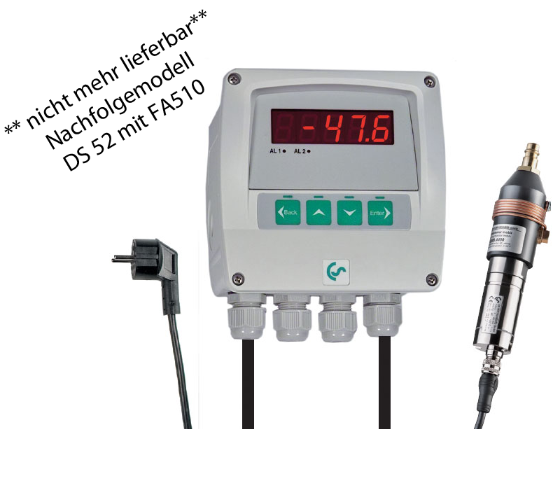 Desikant kimyasal kurutucu için çiğlenme noktası denetimi - DS 52 seti