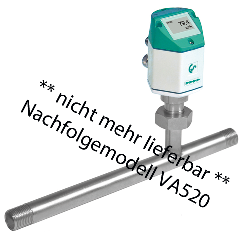 Gaz ve basınçlı hava sistemleri için Flow sensorü - VA 420