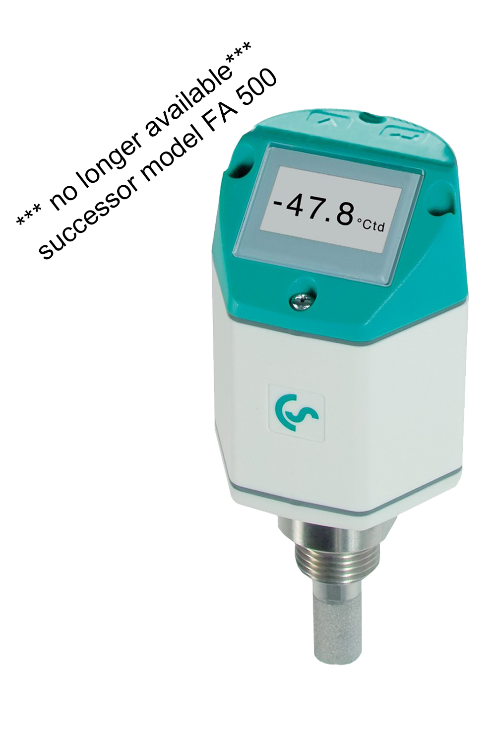 Dew point sensor with integrated display and alarm relay - FA 400