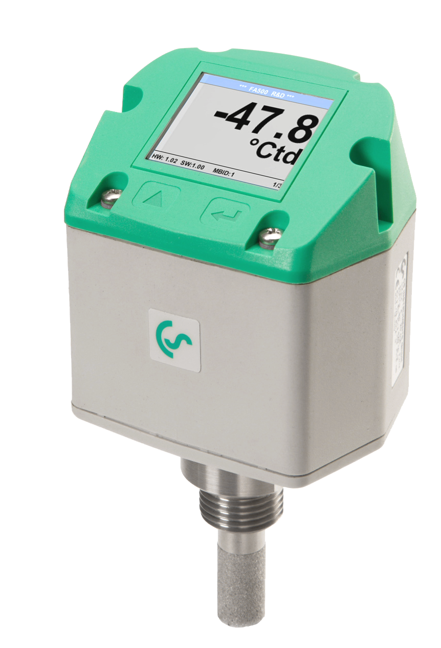 Dew point sensor with integrated display - FA 500