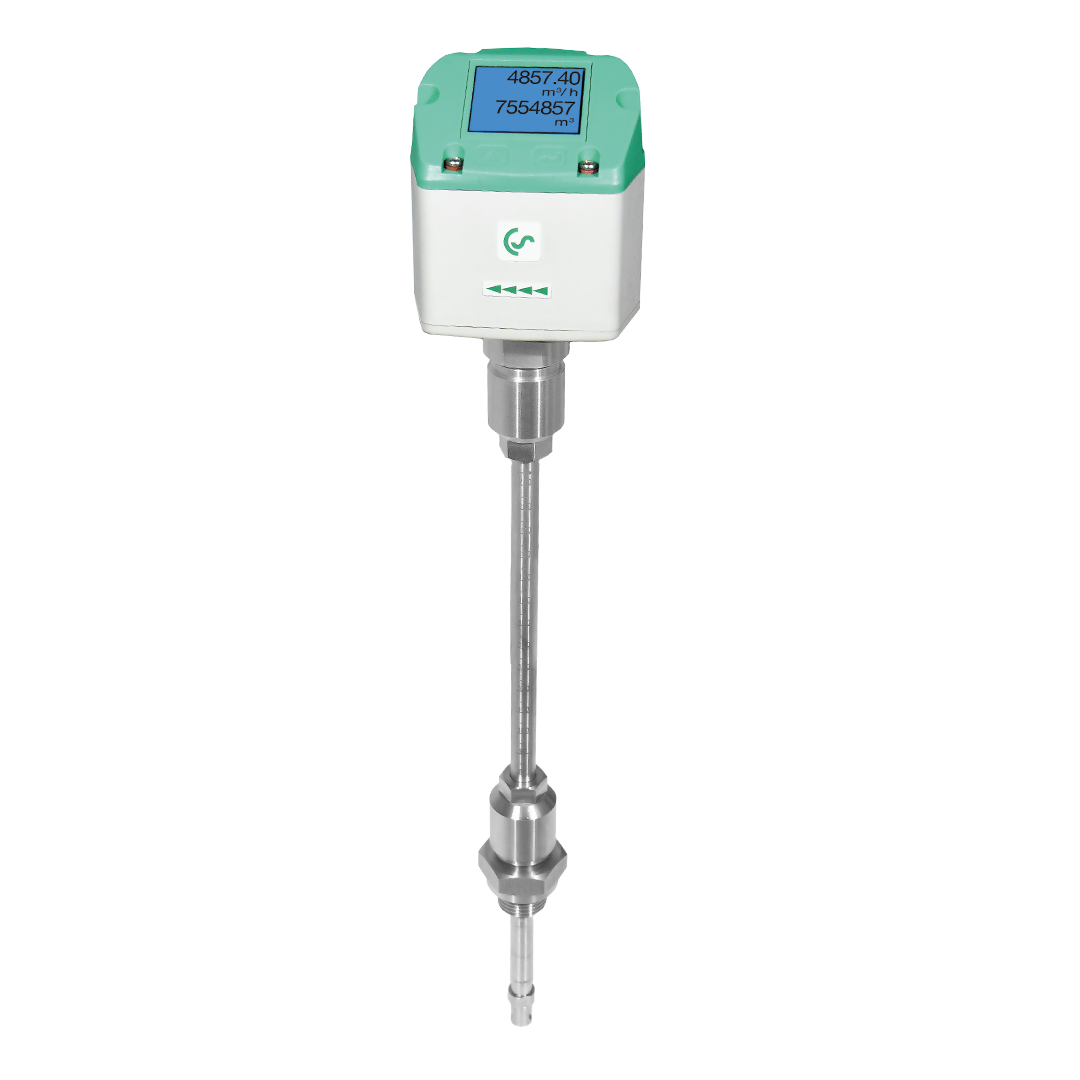 VA500 es un sensor de caudal para aire comprimido y gases