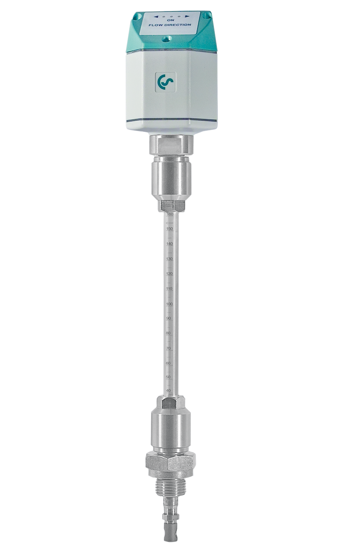 Flow direction switch for flow measurement in compressed air and gas pipes - VA 409